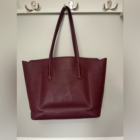 Kate Spade♠️ Maroon Long Strap Tote Bag! - Picture 4 of 8
